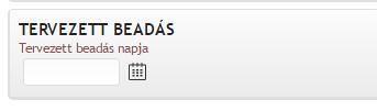 Az előtervezés a tárolást követően saját azonosítószámot kap, ezzel visszakereshető, listázható.