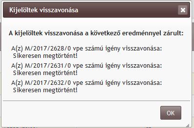 7.6. Gantt diagram A vágányzári igények grafikus megjelenítése a Főmenü Vágányzári igények fülről érhető el.
