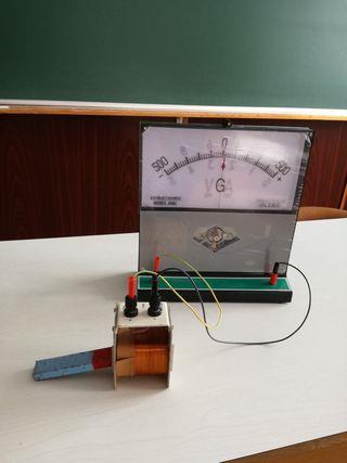13. ELEKTROMÁGNESES INDUKCIÓ Légmagos tekercs és mágnesek segítségével tanulmányozza az elektromágneses indukció jelenségét!