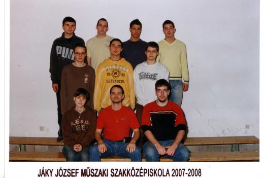 13.D. Osztályfőnök: Mészáros Gábor Barati Ferenc, Dravicz Hajnalka, Gyolcsos Ferenc, Kiss Zoltán, László Tamás, Németh Ádám, Pörgye Attila, Rimán Balázs, Szabó Dávid Antal, Szendrei Gergely, Takács