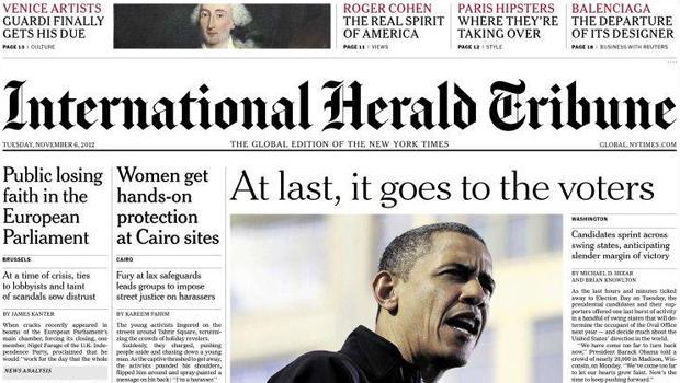 elnök Sajtó: 1. New York Times (USA) 2.