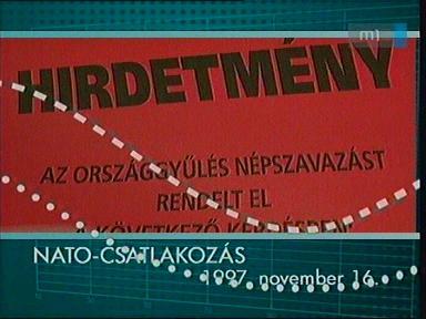 1997. népszavazás Egyetért-e azzal, hogy a Magyar