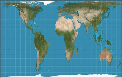 azonban a gömb alakú Föld felületét lehetetlenség tökéletesen kétdimenzióssá alakítani Amikor valaki először repül Dél-Afrikába, önkéntelenül is furcsállja, hogy milyen sokáig tart a repülőút.