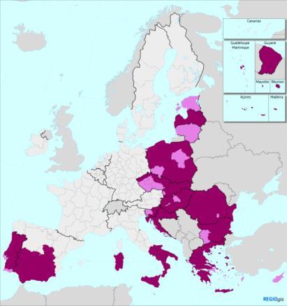 Az európai strukturális és beruházási alapokból származó támogatások jelenleg valamennyi tagállam részére elérhetők.