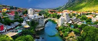 NAP Kirándulás Bosznia egzotikus világába: Mostarban megtekintjük az ősi belvárost, és a romjaiból felépített 500 éves Öreg-hidat, mely a Világörökség része. Majd utazás Szarajevóba.