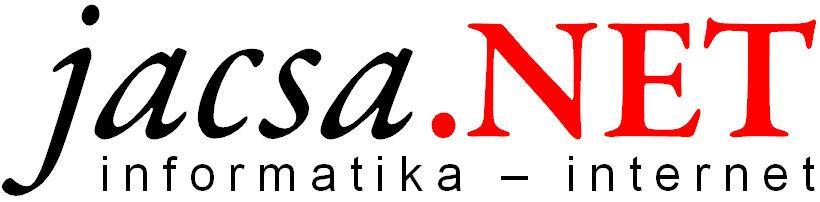 Informatikai Fejlesztő és Szolgáltató Kft. 2065 Mány, Deák F. u. 5. +36 70 389 1405, info@jacsa.net A jacsa.net Kft.