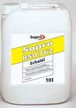 Habarcs és esztrich adalék BSO 762 Zsalu-leválasztó olaj Schalöl Oldószermentes betonelválasztó rétegképző anyag szívóképes, nem szívóképes és sima zsaluzathoz, látszótbeton, sima és felületi
