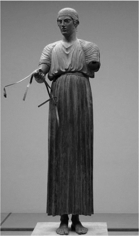 A B C bronzból készült bibliai hőst ábrázol kontraposzt beállítású a reneszánsz