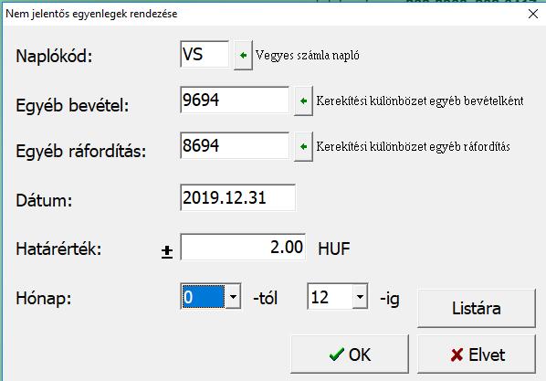 A funkció nem működik az alábbi bizonylatok esetében: devizás bizonylat függő tételek pénzforgalmi elszámolású számlák előlegek Elektronikus bankkivonat beolvasásának fejlesztései