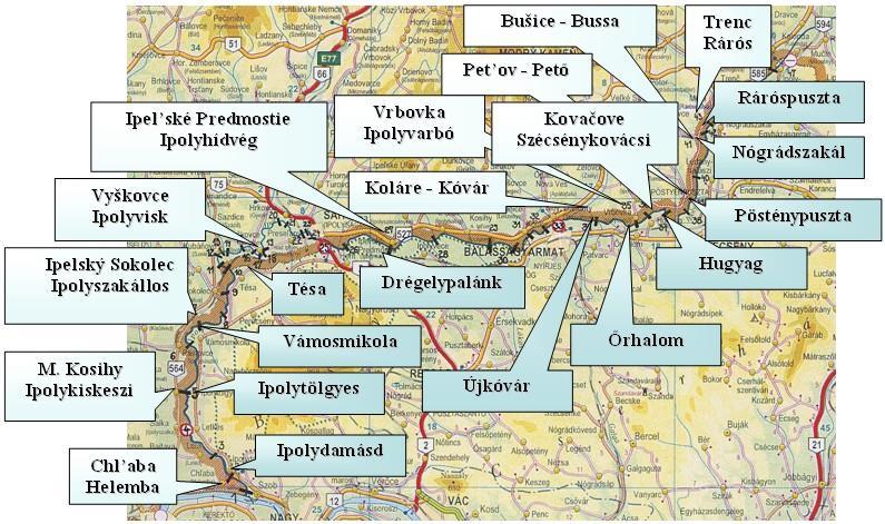 Az Ipoly hidakról 2005 végére elkészült a kormányközi egyezménytervezet 11 híd előkészítésére és megvalósítására csakúgy, mint 6 híd komplex terve, melyből kettőnek már a magyar oldali engedélyezése