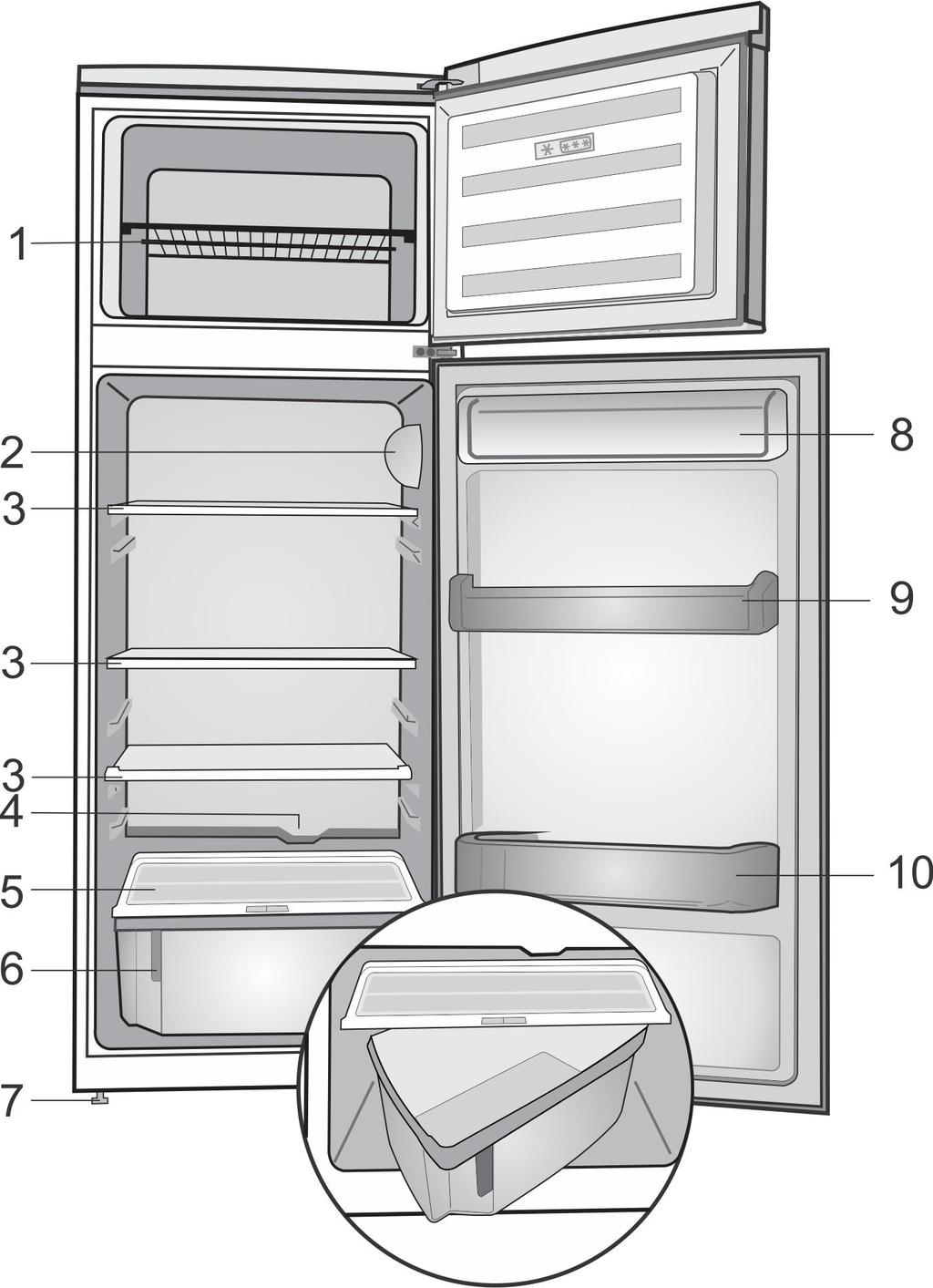 1 Figures that take place in this instruction manual are schematic and may not correspond exactly with your product.