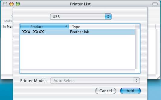 USB Mintosh h Válssz ki z XXX-XXXX elemet (hol XXX-XXXX z Ön készülékének típusneve), mj kttintson z A (Hozzáás) gomr. 16 Telepítés - Presto!