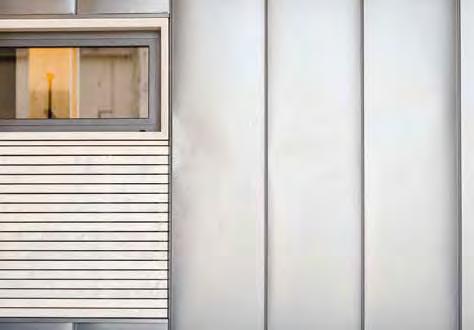 INNOVATÍV FELHASZNÁLT ANYAGOK CLT/Cross Laminated Timber: keresztirányú rétegragasztással gyártott nagyméretű tömörfa panel, ami egy statikailag rendkívül merev, mérettartó szerkezet.