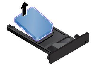 Ezután húzza ki a micro SIM kártya tálcáját a számítógépből. 4.