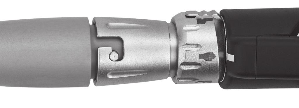 Air Pen Drive rendszer Air Pen Drive A légtömlő felszerelése a kézidarabra A légtömlő (05.001.