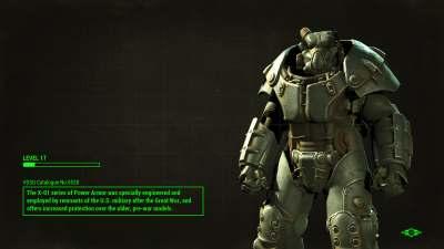 13. ábra: X 01 Power Armor, forrás: https://fallout.gamepedia.com/x- 01_power_armor_(Fallout_4) A Fallout széria egyik jelképévé váltak.