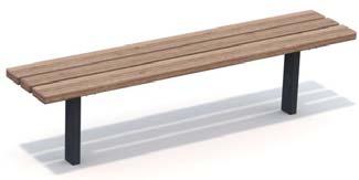 Az alátámasztás 50 x 30 mm-es idomacél. Minden acéltartozék galvanizált.