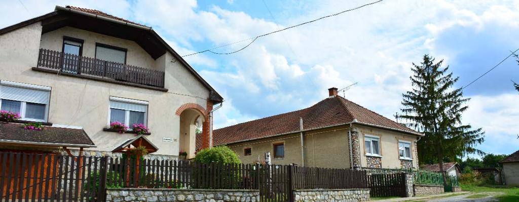 35 HOMLOKZATKÉPZÉS Damak község Borsod-Abaúj-Zemplén megye északi részén a falvakra az utcára merőleges gerincű, kontyolt tetős épületek jellemzőek.
