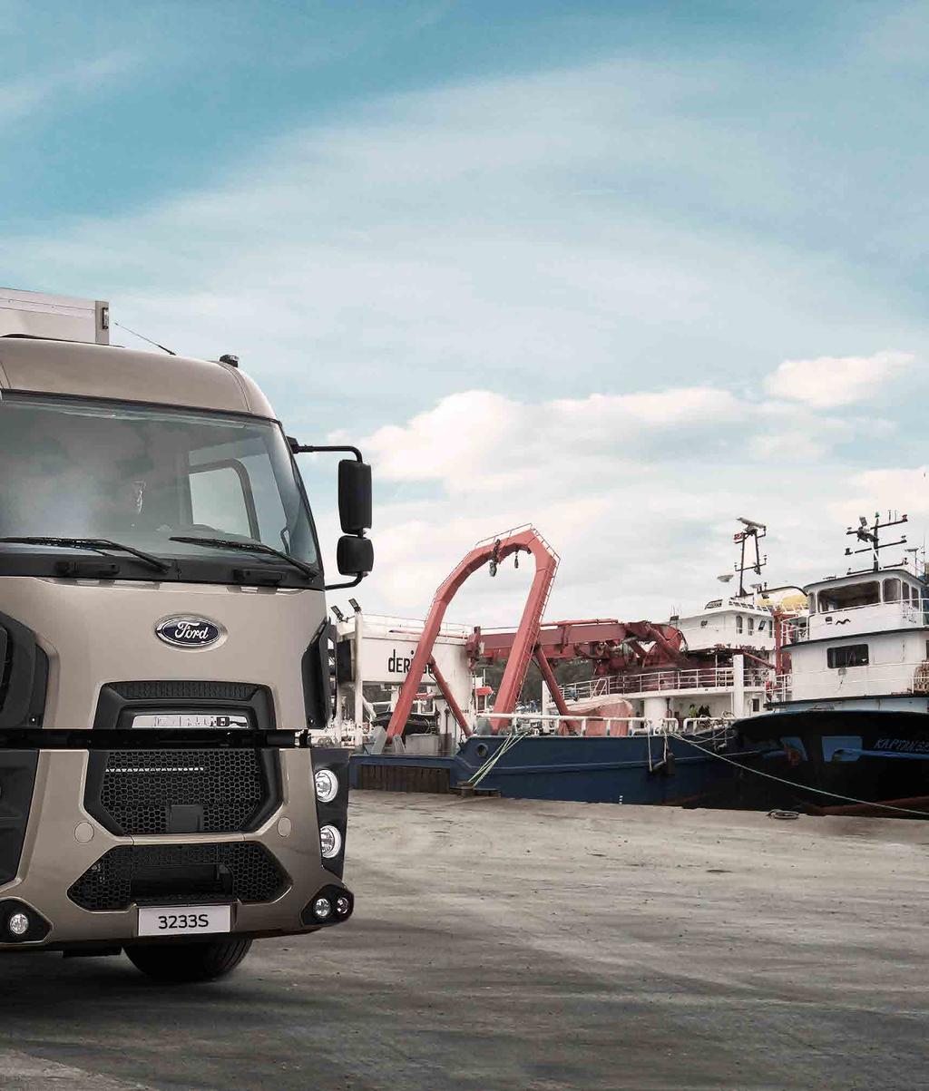 Munkában az innováció Az új Ford Trucks közúti járművekben elérhető fejlesztések leveszik a válláról a terheket.