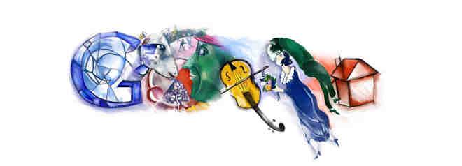 14.1 Natečaji Pályázatok Natečaj: Književniki in njihova dela v svetu doodlov /Chagallovi slikarski motivi v doodlih V času, ko živimo kot aktivni uporabniki googlovih storitev, ne moremo prezreti