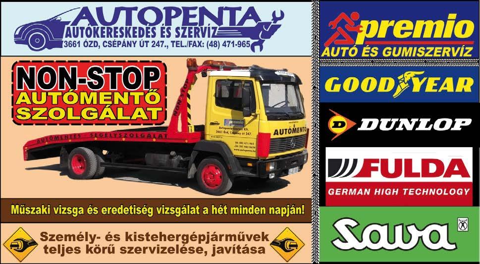 emelet (Stihl Szaküzlettel szemben) Bejelentkezés: +36-30/332-8300, /Body Space Alakformáló Stúdió Ózd Miksz t ai au t ósiskola VitaMinTár Kalcium 500mg (10út db) 49.