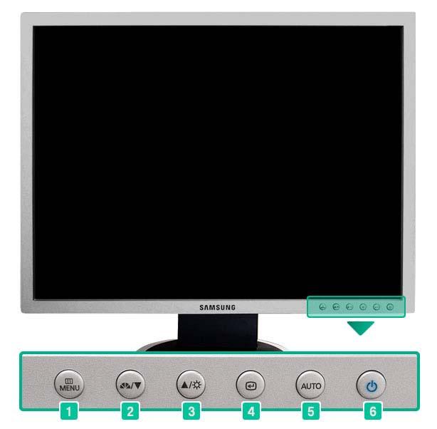MagicBright gomb [ ] A MagicBright egy új monitor-uzemmod, amellyel a képernyő megjelenítésének fényereje és tisztasága kétszer jobb, mint a korábbi monitorok esetében.