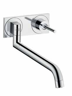 wall mixer is yet another smart solution that provides more freedom of movement at the sink.
