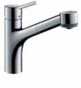 ComfortZone QuickClean anti-limescale function Swivel spout