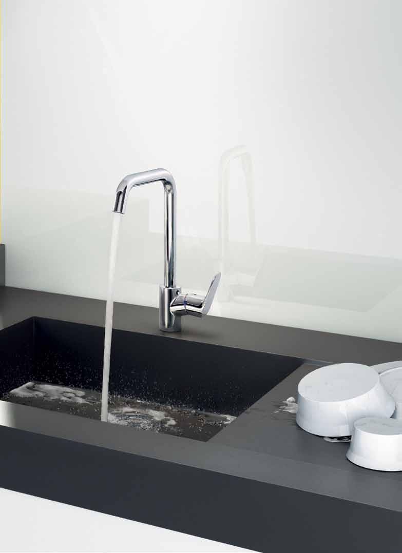 Hansgrohe Focus / Focus E / Focus S The Hansgrohe Focus mixer with the high swivel spout just the thing for cooks who like to have plenty of room in which to work.