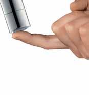 Quality made by Hansgrohe PEX hoses Quality made by Hansgrohe Swivel function