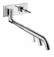 Ergonomic handles Long flat handles for ergonomic control.