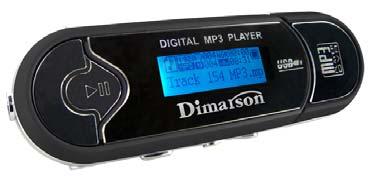 Használati utasítás DM-10256-1 (rádió nélküli változat ) 256 MB DM-101G-1 (FM rádiós változat) 1GB A DM-10256-1 típusú készüléknél kérjük