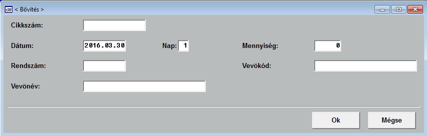Lefoglalja a kiválasztott cikket a megadott napig.
