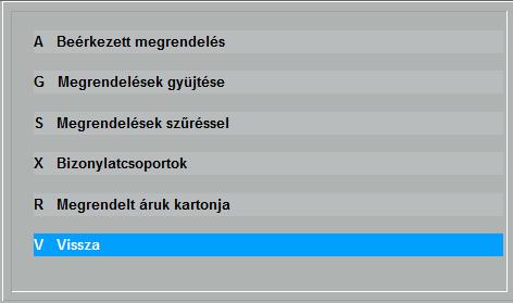 7. Megrendelés felvétele A Raktár program tartalmaz egy megrendeléseket nyilvántartó alrendszert. Itt felveheti, nyilvántarthatja mindazokat a megrendeléseket, amelyeket az Ön cége kap.