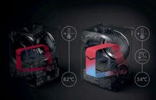 MOSÓGÉPEK TESZTELVE SZÁRÍTÓGÉPEK TESZTELVE HARMADÁVAL CSÖKKENTI A GYŰRŐDÉSEKET KÍMÉLETESEN, ALACSONY HŐFOKON SZÁRÍT ProSteam technológia Ha ProSteam technológiával