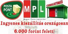 WEBÁRUHÁZUNK A VEVŐK IGÉNYEIT IGYEKSZIK MAXIMÁLISAN KIELÉGÍTENI, EZÉRT TÖBB FUTÁRSZOLGÁLATTAL DOLGOZIK EGYÜTT. (PARTNEREINK: MAGYAR POSTA ZRT.