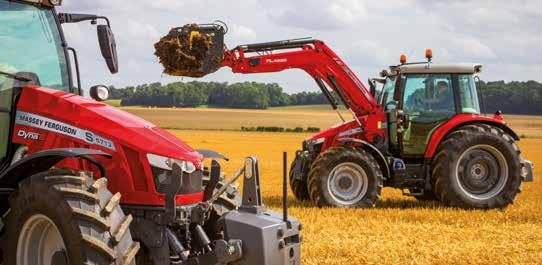 27 A MASSEY FERGUSONTÓL SpeedSteer a pontos fordulók érdekében A SpeedSteer rendszer megkönnyíti a kezelő munkáját, és gyorsabbá teszi a táblavégi fordulókat.