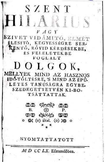 64. lin. 19 23. Adriánusokhoz olvasd Andriusokhoz. Ez a másik 1760-as változatban ( 1760 2. változat) már elmarad, és a hibák ki vannak javítva. Ott egyébként ez a hely a 69. lapra esik.