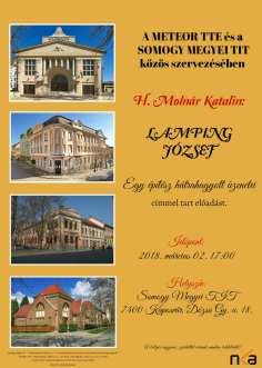 2018. március 2. 17:00 Meteor TTE és a Somogy Megyei TIT közös szervezésében H.