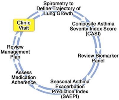 Global Initiative for Asthma (GINA) (évente újítják.