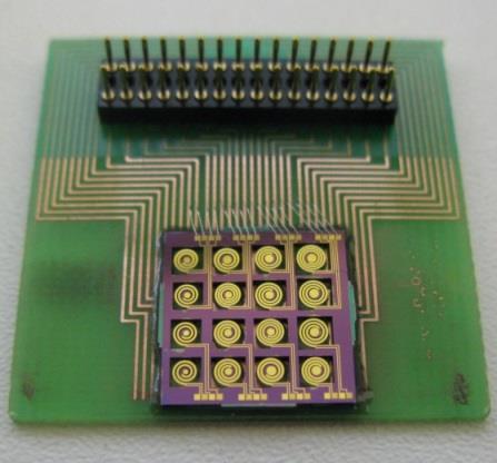 Piezoelectric AlN thin film for 3D force sensor Current work