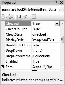 234 Bradley Millspaugh: 5. Menus, Common Dialog Text Boxes, and Methods 226 V I S U A L C# Menus, Common Dialog Boxes, and Methods F i gure 5.