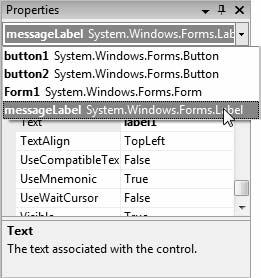 form also appears empty. Label is empty and selected F i gure 1. 25 Text deleted from the Settings box F i gure 1.