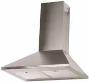 VL3 INOX PÁRAELSZÍVÓ + BK150ECO 1200/645 m3/óra teljesítmény 3fokozat 2x50 w halogén Cikkszám: 1193884 57 db 67 db 50