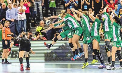 A zöld-fehérek tavaly büntetőkkel bukták el a finálét, idén viszont egy végletekig kiélezett meccsen, hos szabbítás után 31-30-ra legyőzték a macedón Vardar Szkopje gárdáját.