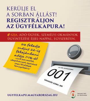 aktuális 2 Segítsen adója 11%-ával! % Május 22-ig dönthetjük el, hogy idén kinek ajánljuk fel személyi jövedelemadónk 1%-át.