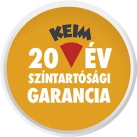A KEIM Granital ebből a szempontból a legkényesebb igényeket is kielégíti: minőségi fényálló pigmentjei jól bírják a napfény és eső okozta igénybevételeket, hosszú távon garantálva ezzel az állandó,