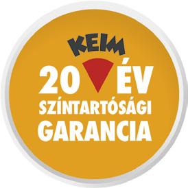 A KEIM Granital ebből a szempontból a legkényesebb igényeket is kielégíti: minőségi fényálló pigmentjei jól bírják a napfény és eső okozta igénybevételeket, hosszú távon garantálva ezzel az állandó,