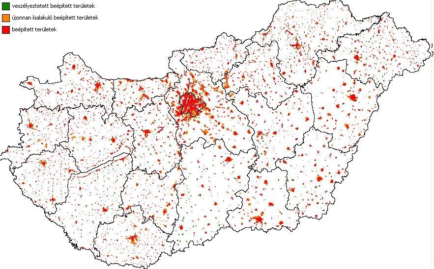 beavatkozások is szükséges. Ha ezek a változások nem következnek be, akkor hazánk perifériás fekvésű, hagyományosan aprófalvas térségei (pl. Somogyi-dombság, Szatmár, Bereg) kiürülnek. 4. ábra.