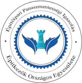 15.2. Az Építőipari Panaszmentességi Igazolás minősítés megkülönböztető jelképének használatának általános szabályai a.
